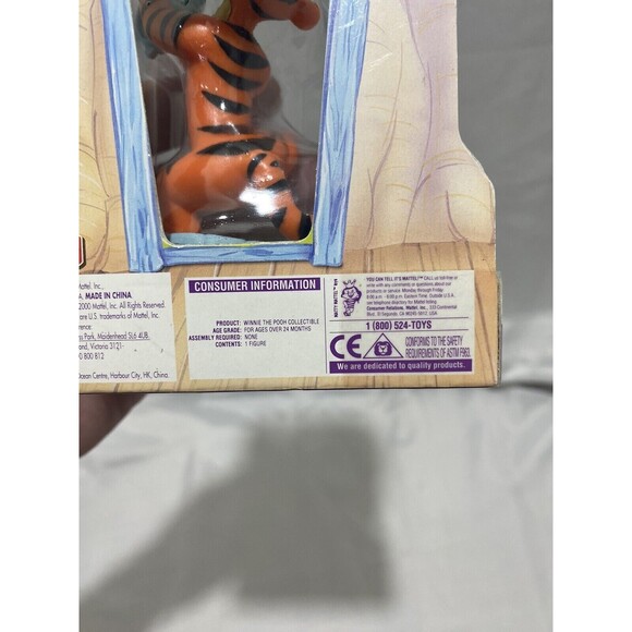 Fisher Price Disney Tigger 2000 Vintage Figure Winnie The Pooh Character 24 Mo - Picture 11 of 12